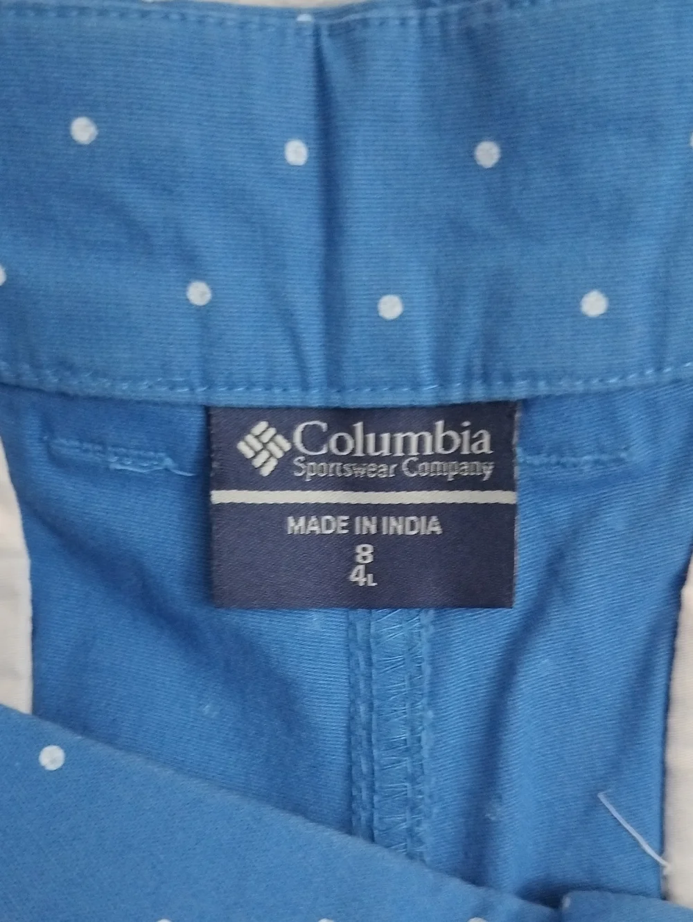 Columbia PFG Polka Dot Shorts Women's 8 - Picture 2 of 3